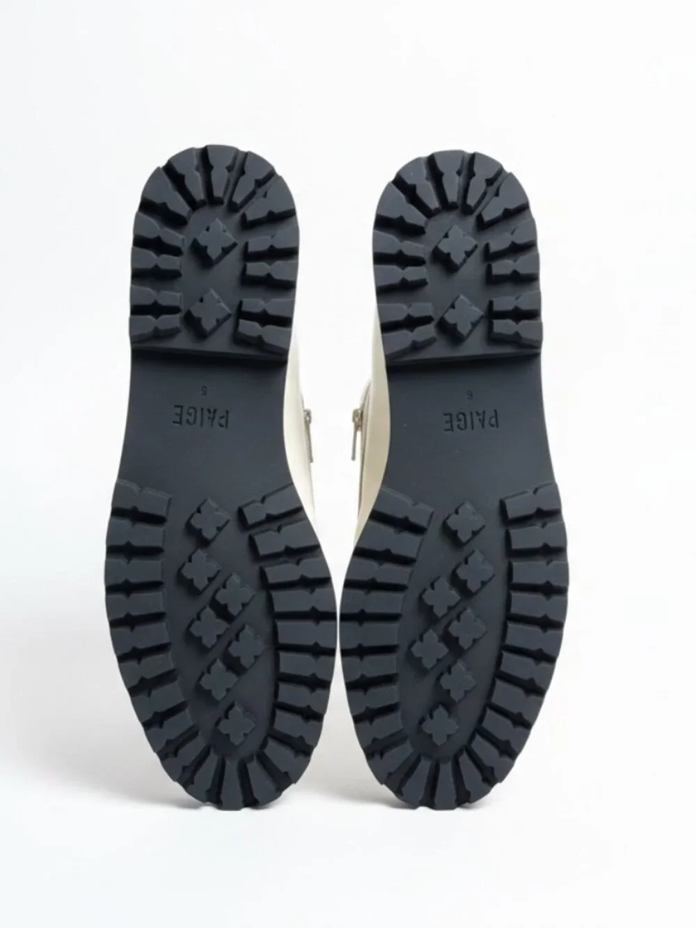 Paige bone leather Ellis loafer, size 9, NEW IN BOX!